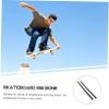 Sosoport 4pcs Longboard Supply Replaceable Skateboard Rail Parts Plastic Rib Bumpers Easy Install Skateboard Decor view 4