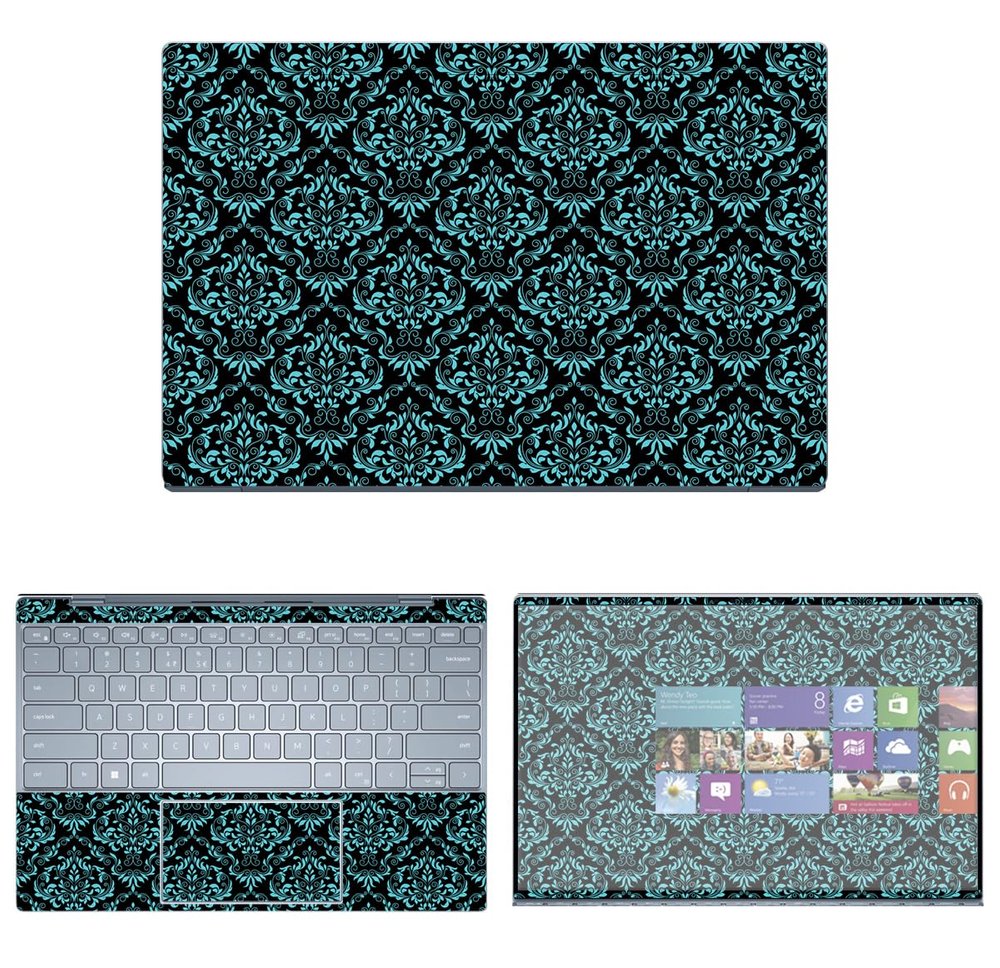 Decalrus - Protective Decal Sticker for The Dell XPS 13 9315 (13.3" Screen) case Cover wrap DExps13_9315-156
