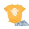 5X-Large Gold Mens Halloween Doodle Tatted Ghost Tattoo T-Shirt view 1