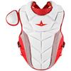 All Star PHX Paige Halstead Fastpitch Softball Catchers Set (Small) White/Scarlet view 3