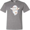 5X-Large Oxford Mens Halloween Doodle Tatted Ghost Tattoo T-Shirt view 3