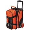 Bowlerstore Products Moxy Blade Premium Double Roller Bowling Bag- Orange/Black view 1