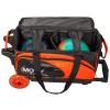 Bowlerstore Products Moxy Blade Premium Double Roller Bowling Bag- Orange/Black view 2