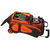 Bowlerstore Products Moxy Deluxe Triple Roller Bowling Bag - Orange/Black view 2