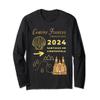 Camino Frances Santiago de Compostela French Way 2024 Long Sleeve T-Shirt view 1
