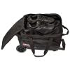 Bowlerstore Products Moxy Blade Premium Double Roller Bowling Bag- Black view 3