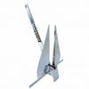 SEAPROOF Marine Grade 316 Stainless Steel 11 lb Fluke Style Boat Anchor, Polished with Reinforced Welds view 1