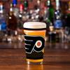 Rico Industries NHL Hockey Philadelphia Flyers 16 oz Pint Glasses with Digitally Printed Logo, Set of 2 Classic Drinking Glasses, for Fans, Dishwasher Safe view 3