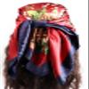 vabovin 35 Silk Scarfs for Women, Satin Head Scarf Neck Scarf Bandana Headband Square Headscarf for Hair Wrapping at Night (Floral Dark Red) view 4