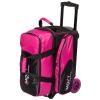 Moxy Blade Premium Double Roller Bowling Bag- Pink/Black view 1
