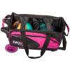 Moxy Blade Premium Double Roller Bowling Bag- Pink/Black view 2