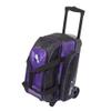 Bowlerstore Products Moxy Double Roller Bowling Bag- Purple/Black view 1