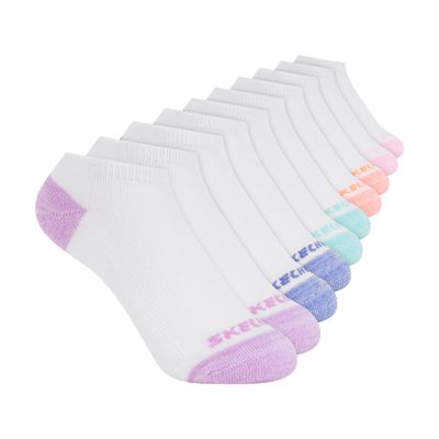 10-Pack Performance No Show Socks, Everyday Wear for Kids, Soft & Comfort-Fit
