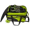 Moxy Blade Premium Double Roller Bowling Bag- Lime/Black view 3