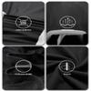 Winvote 2 Pack Thermal Underwear for Men Long Johns Fleece Lined Soft and Warm Set Base Layer for Cold Weather Black-Black 2XL view 3