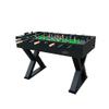 KICK Drias 48" Foosball Table (Black)  Compact Professional Indoor Table Soccer & Gaming Table for Adults with 2 Premium Balls, Semi-Solid Steel Rods, 13 Goalie Setup & Slide Scorers view 2