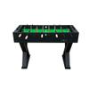 KICK Drias 48" Foosball Table (Black)  Compact Professional Indoor Table Soccer & Gaming Table for Adults with 2 Premium Balls, Semi-Solid Steel Rods, 13 Goalie Setup & Slide Scorers view 4