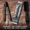 Striking Viking Beard Pencil & Bristle Brush for Men - Medium Black, 2 Pack view 4