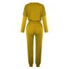 Jogging Suits for Women Long Sleeve Crewneck Pullover with Track Pant 2 Piece Lounge Set Sweatsuit Travel Outfits view 4