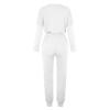 Jogging Suits for Women Long Sleeve Crewneck Pullover with Track Pant 2 Piece Lounge Set Sweatsuit Travel Outfits view 3