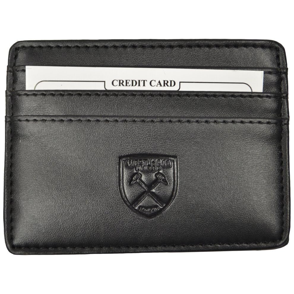 West Ham United FC Card Wallet (One Size) (Black)