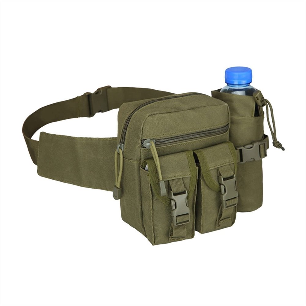 Bumbags for Ladies, Running Belt, for Running Hik Tactical Men Waist Pack Nylon Hiking Water Bottle Phone Pouch Outdoor Sports Army Military Hunting Climbing Camping Belt Bag great for money belts fo