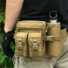 Bumbags for Ladies, Running Belt, for Running Hik Tactical Men Waist Pack Nylon Hiking Water Bottle Phone Pouch Outdoor Sports Army Military Hunting Climbing Camping Belt Bag great for money belts fo view 2