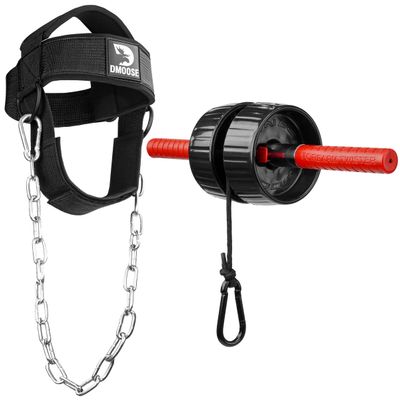 DMoose Ultimate Strength Combo - Neck Harness & Forearm Exerciser