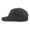 AMERICAN NEEDLE Detroit Red Wings NHL Baseball Hat, Casual Relaxed Fit with Curved Brim, Adjustable Buckle Strap Dad Cap, Blue Line Collection, Black view 2