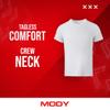 Mody Men's Undershirts 3-Pack, Assorted T-Shirts for Men, Crew Neck Undershirt, Cotton Mens Undershirts, Soft Men Tank Tops view 3
