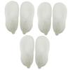 INOOMP 3pcs Women Diabetic Gel Socks White Cracked Foot Socks Skid Soft Breathable Reusable view 1