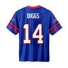 NFL Infants Toddler Team Color Name and Number Home Player Jersey (Stefon Diggs Buffalo Bills Blue Home, 2T) view 3