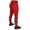 Tournament Softball Knickers, Girls' Large, Scarlet view 4