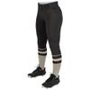 Tournament Softball Knickers, Girls' Large, Black view 1