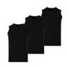 Mody Men's Tank Top 3-Pack, Sleveless V Neck Black Mens Undershirt, Muscle Shirts for Men, Men's Cotton Workout Shirts view 1