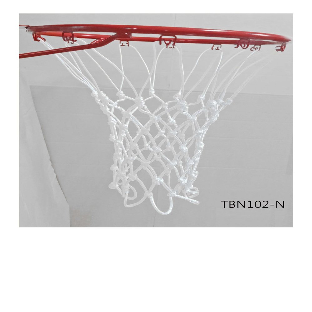 TAG Heavy Duty Non-Whip Nylon Basketball Net - Replacement Net for Basketball Hoop - 1 Count