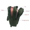 Bumbags for Ladies, Running Belt, for Running Hik Outdoor Men Waist Pack Bum Bag Pouch Tactical Military Sport Hunting Belt Nylon Mobile Phone Bags Travel Tools great for money belts for travel hidde view 3