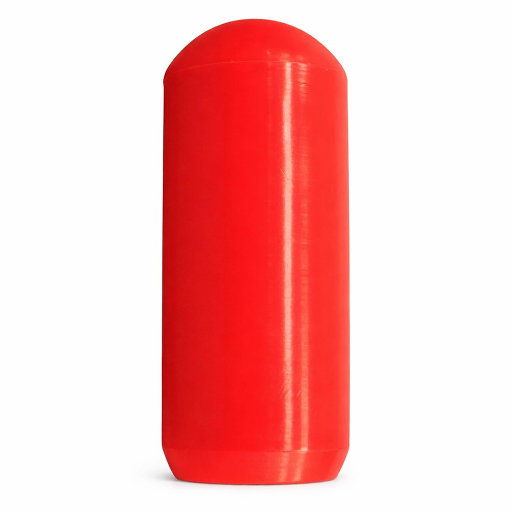 Amber Fight Gear Track and Field Training Throws Rubber Javelin Replacement Tip Red Large