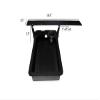 Baldwin Iron Works Graph Mount For -Recessed Trolling Motor Tray- Tray Not Included (Dual up to 9" 8.5" height) view 3
