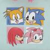 Sonic the Hedgehog Pink and White Youth Cuffed Beanie and Gloves Set view 4