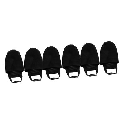 BESPORTBLE 3pairs Bowling Shoe Slider Cover Elastic Band Practical and Anti-slip Design for Boys and Girls and Adults Space-saving Bowling Accessory Reusable and Washable