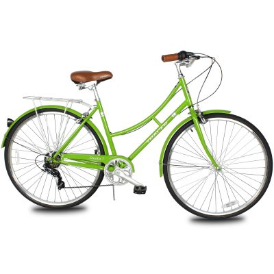 Tracer Osaka Hybrid Bikes for Women,26 Inch 7-Speed Adult Cruiser Bicycle City Hybrid Bike 700c Wheels,City Bike,Comfort Bike,Commuter Bike(agen)