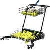 CEVIZ Tennis Ball Collectors & Hoppers, Automatic Pick-Up Tennis Ball Retriever Ball, Collects 90 Balls at Time, Holds Up to 290 Tennis Balls, for Various Tennis Courts view 1