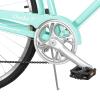 Tracer Osaka Hybrid Bikes for Women,26 Inch 7-Speed Adult Cruiser Bicycle City Hybrid Bike 700c Wheels,City Bike,Comfort Bike,Commuter Bike(AQU) view 4