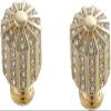 Cabinet Knobs with,Crystal Glass Door Drawer Knobs,Cabinet Handles Pulls 2Pcs Crystal Drill Single Hole Handle Cabinet Door Drawer Single Hole Handle Cabinet Wine Cabinet Handle, Large Round Bright Go