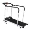 Walking Treadmill for Home/Office 220lbs Capacity, 0.3-3.7mph Speed Adjustable, LCD Display w/Long Handraill view 1