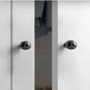 Cabinet Knobs with,Crystal Glass Door Drawer Knobs,Cabinet Handles Pulls 2Pcs Crystal Drill Single Hole Handle Cabinet Door Drawer Single Hole Handle Cabinet Wine Cabinet Handle, Large Round Bright Go view 3