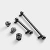 Cabinet Knobs with,Crystal Glass Door Drawer Knobs,Cabinet Handles Pulls 2Pcs Crystal Drill Single Hole Handle Cabinet Door Drawer Single Hole Handle Cabinet Wine Cabinet Handle, Large Round Bright Go view 4