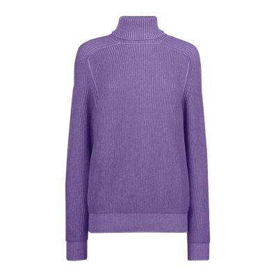 ZYXTIM Mens Turtleneck Sweaters Ribbed Casual Thermal Pullover Sweaters Fashion Solid Loose Knitted Muscle Shirts Purple