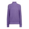 ZYXTIM Mens Turtleneck Sweaters Ribbed Casual Thermal Pullover Sweaters Fashion Solid Loose Knitted Muscle Shirts Purple view 1